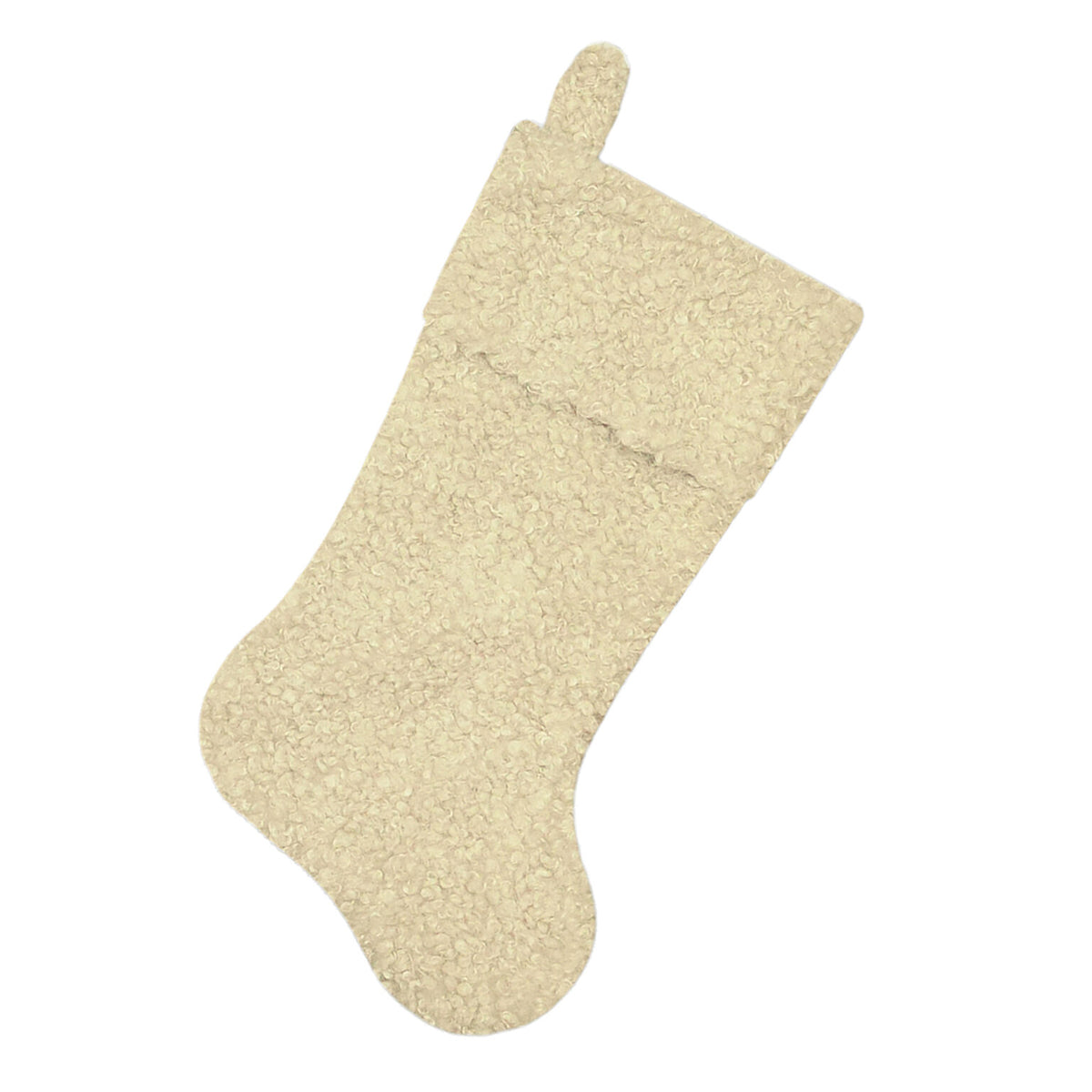 Christmas Stocking - Curly Brown