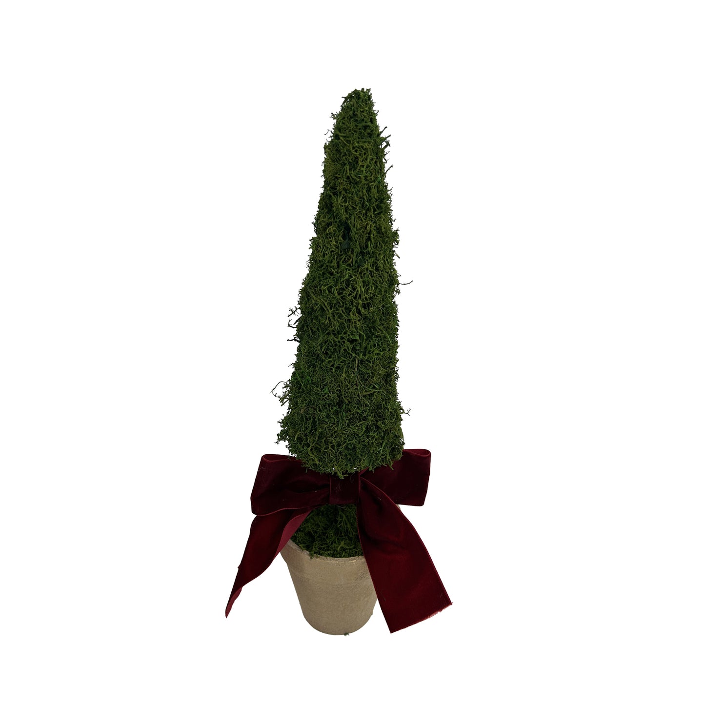 Sapin en mousse avec boucle et pot - 18 po