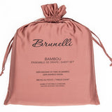 Ensemble de draps en bambou - Rouille