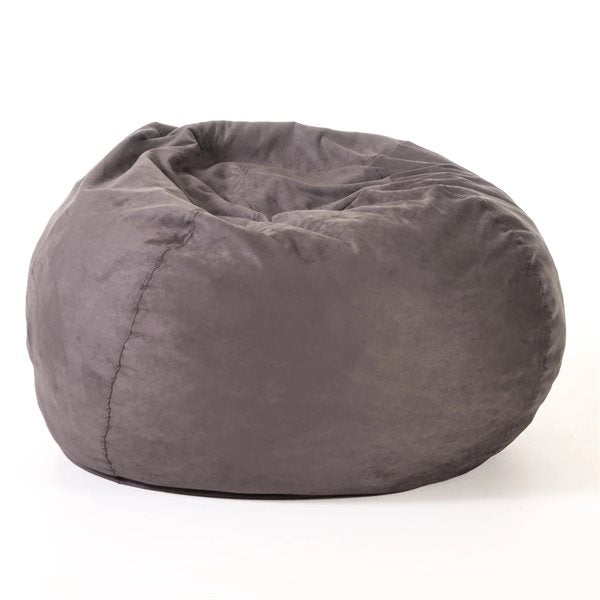 Cumulus - Gray indoor pouf