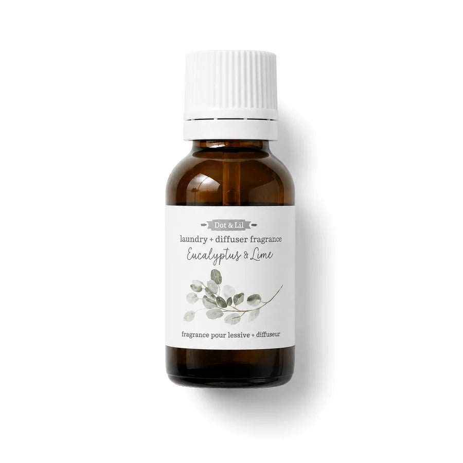 Huile pour la Lessive & Diffuseur - Eucalyptus & Lime