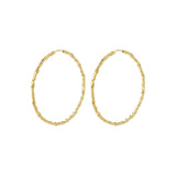 SUN rings wide recycled - gold plated