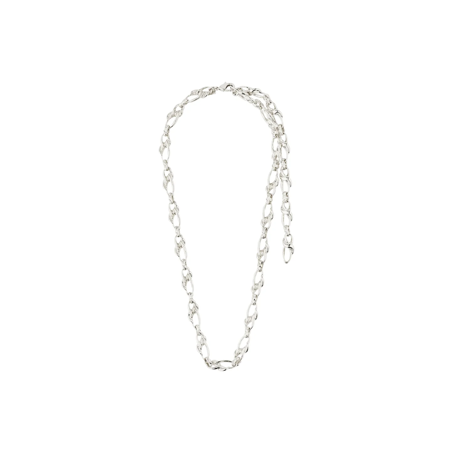 RANI recycled necklace - silver plated