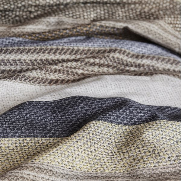 Lotis - Ensemble de housse de couette à rayures