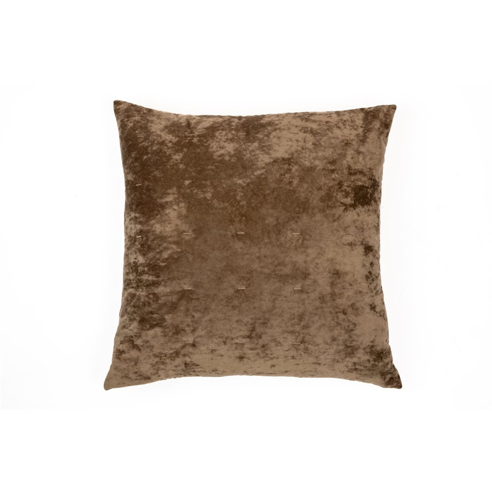 Damask - White quilted European pillowcase