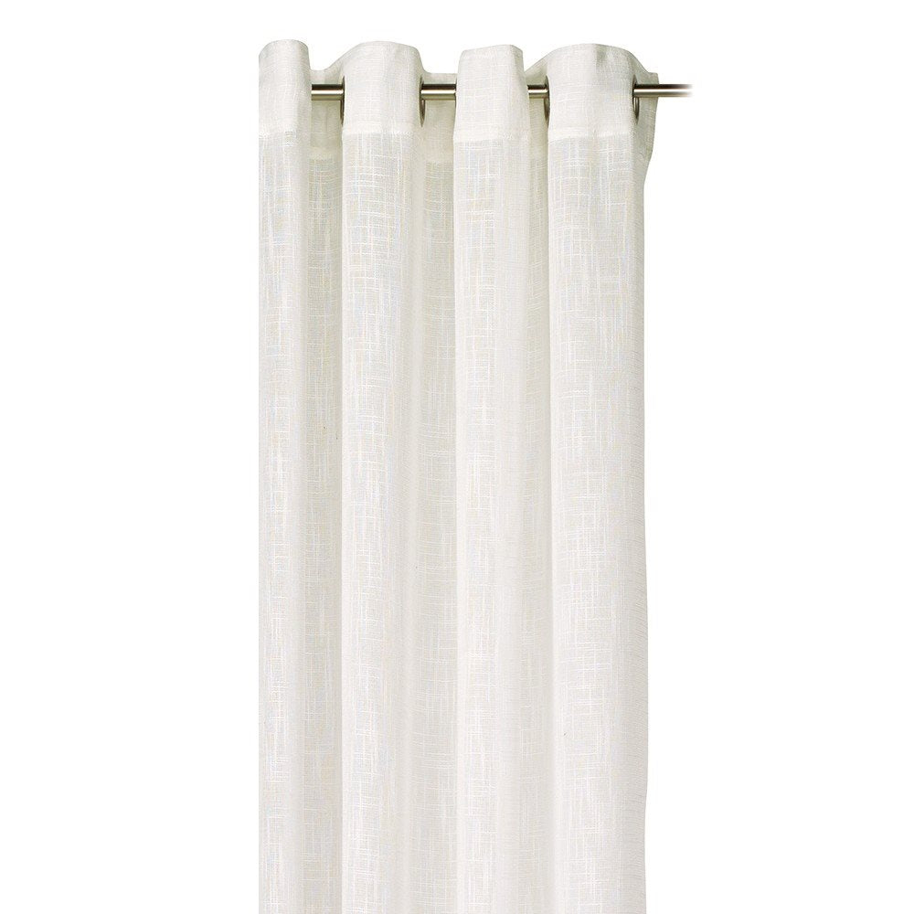 Marble - White ring curtain