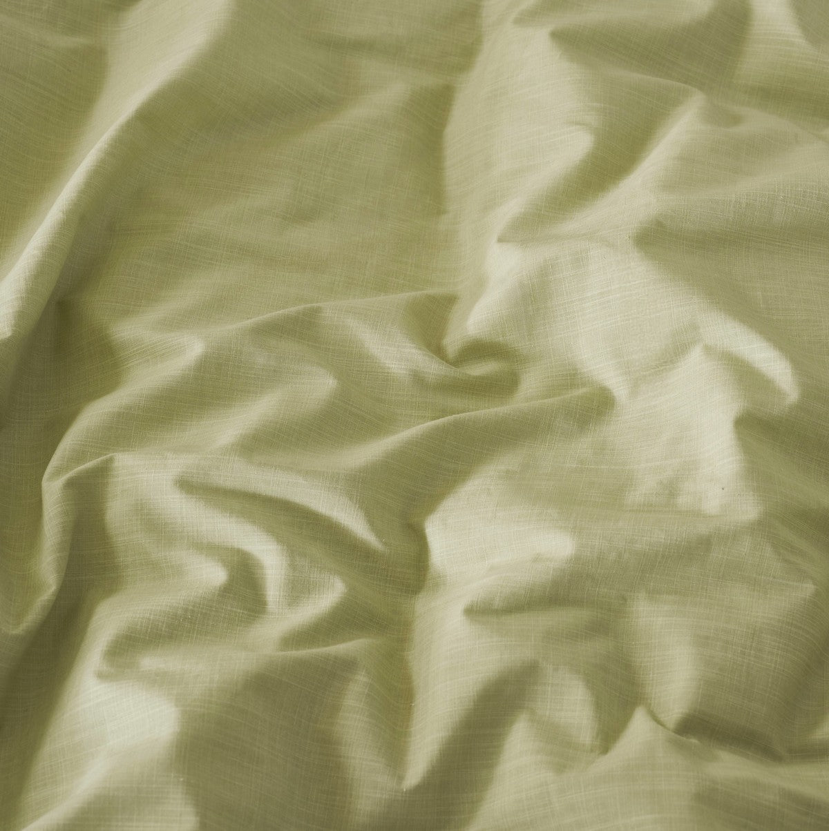 Nita - Solid green duvet cover