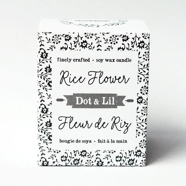 Soy candle - Rice Flower