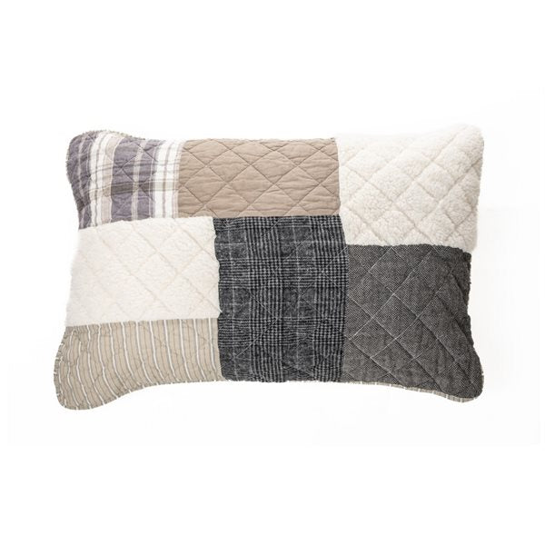 Theory - Patchwork pillow cover
