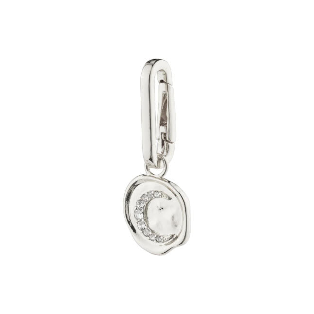 CHARM moon pendant - silver plated