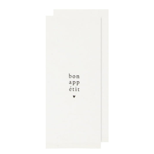 Serviette à mains Bon Appétit - Ens. 2