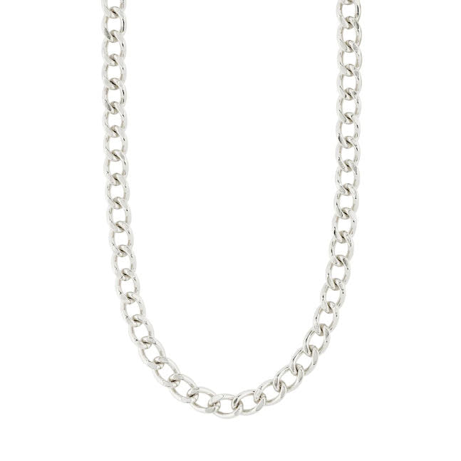 CHARM collier recyclé - plaqué argent