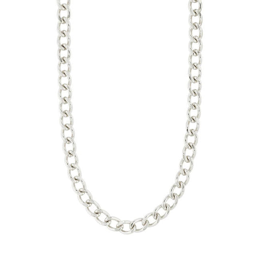 CHARM collier recyclé - plaqué argent