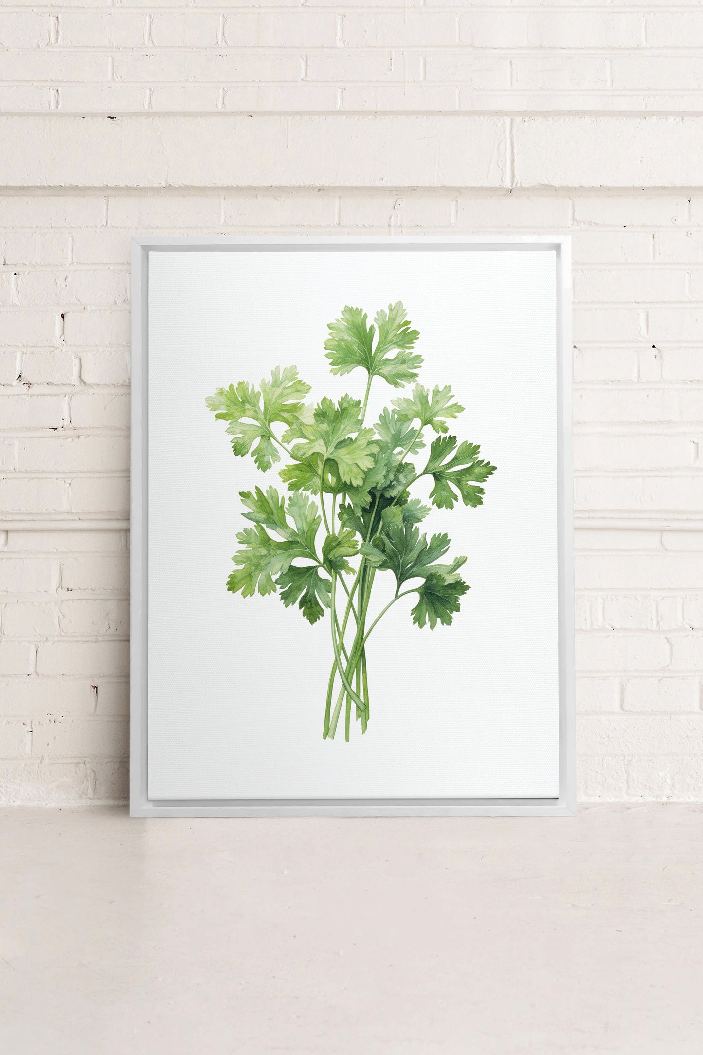 CILANTRO, Oeuvre sur toile étirée