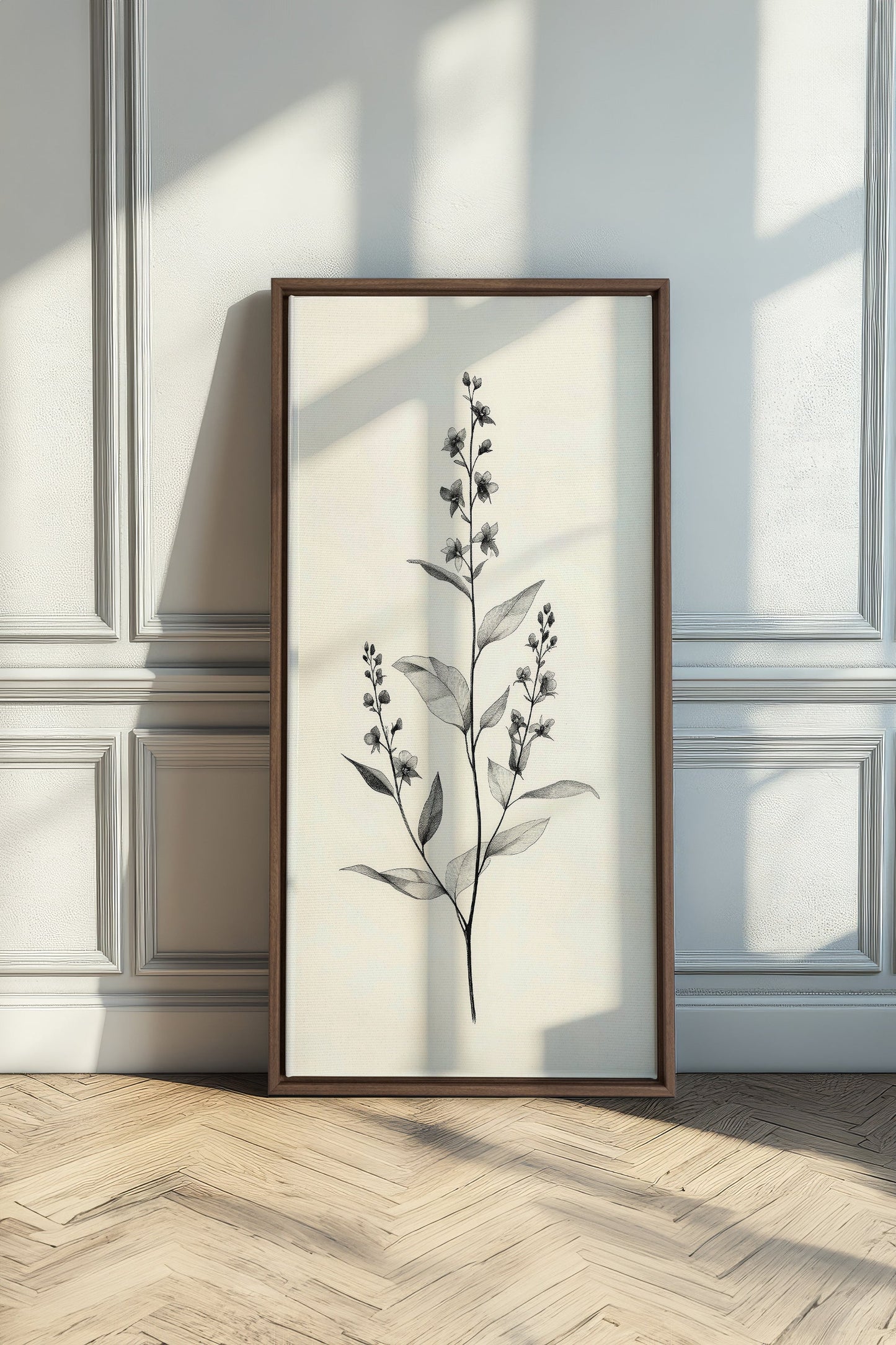 NATURE'S SKETCH, Oeuvre sur toile étirée