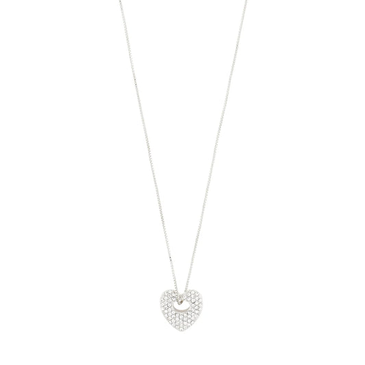DUNE Collier Crystal - Plaqué Argent
