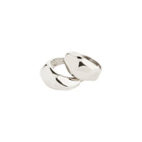 DUNE Bague 2 en 1 - Plaqué Argent