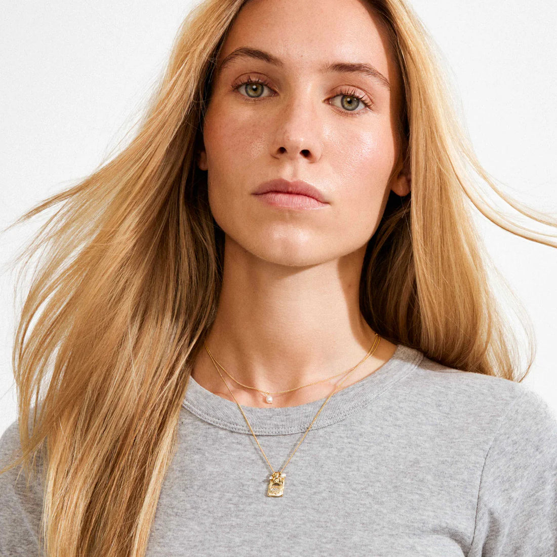 FIRE 2-in-1 Crystal Pendant Necklace