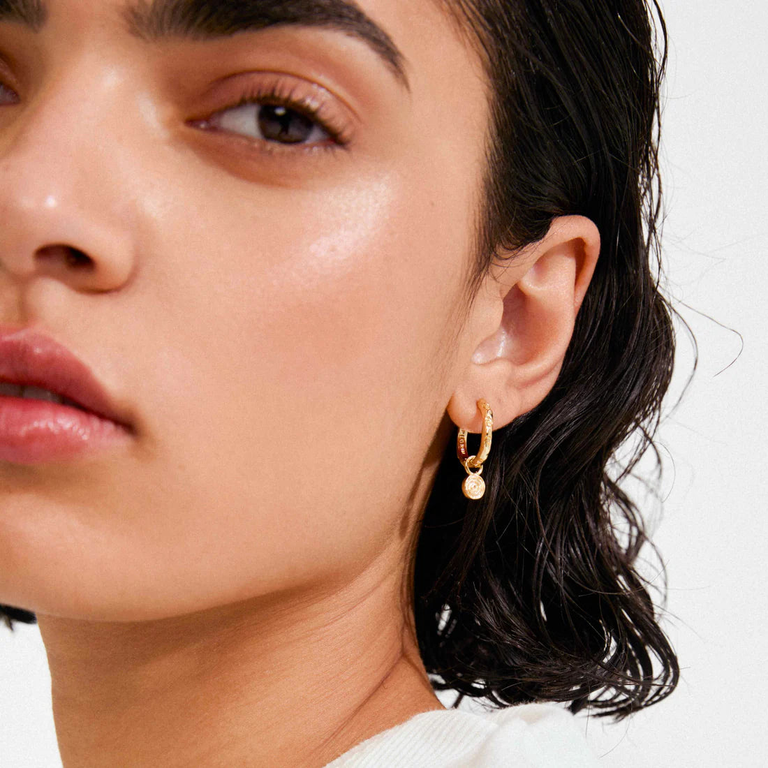 FIRE Spiral Drop Earrings