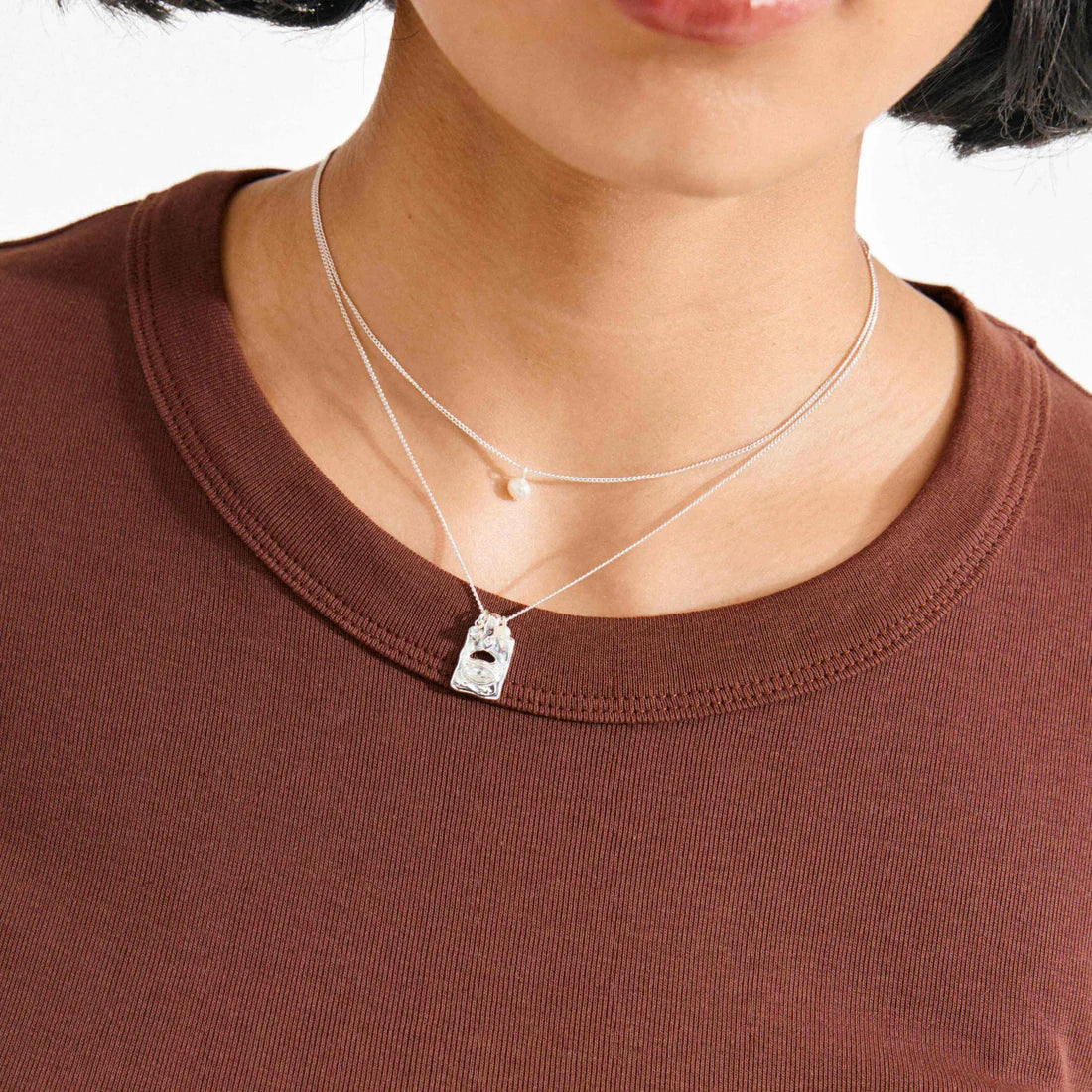 FIRE 2-in-1 Crystal Pendant Necklace