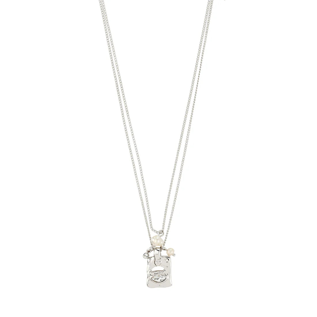 FIRE 2-in-1 Crystal Pendant Necklace