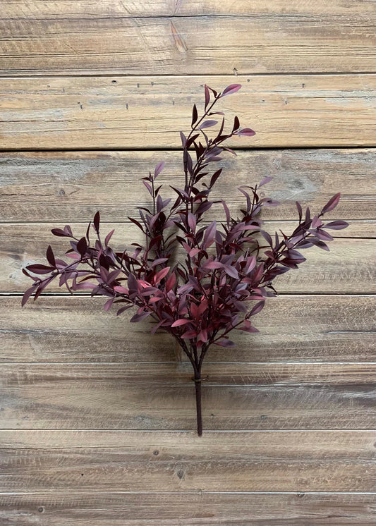 Willow Leaf Stem – Burgundy