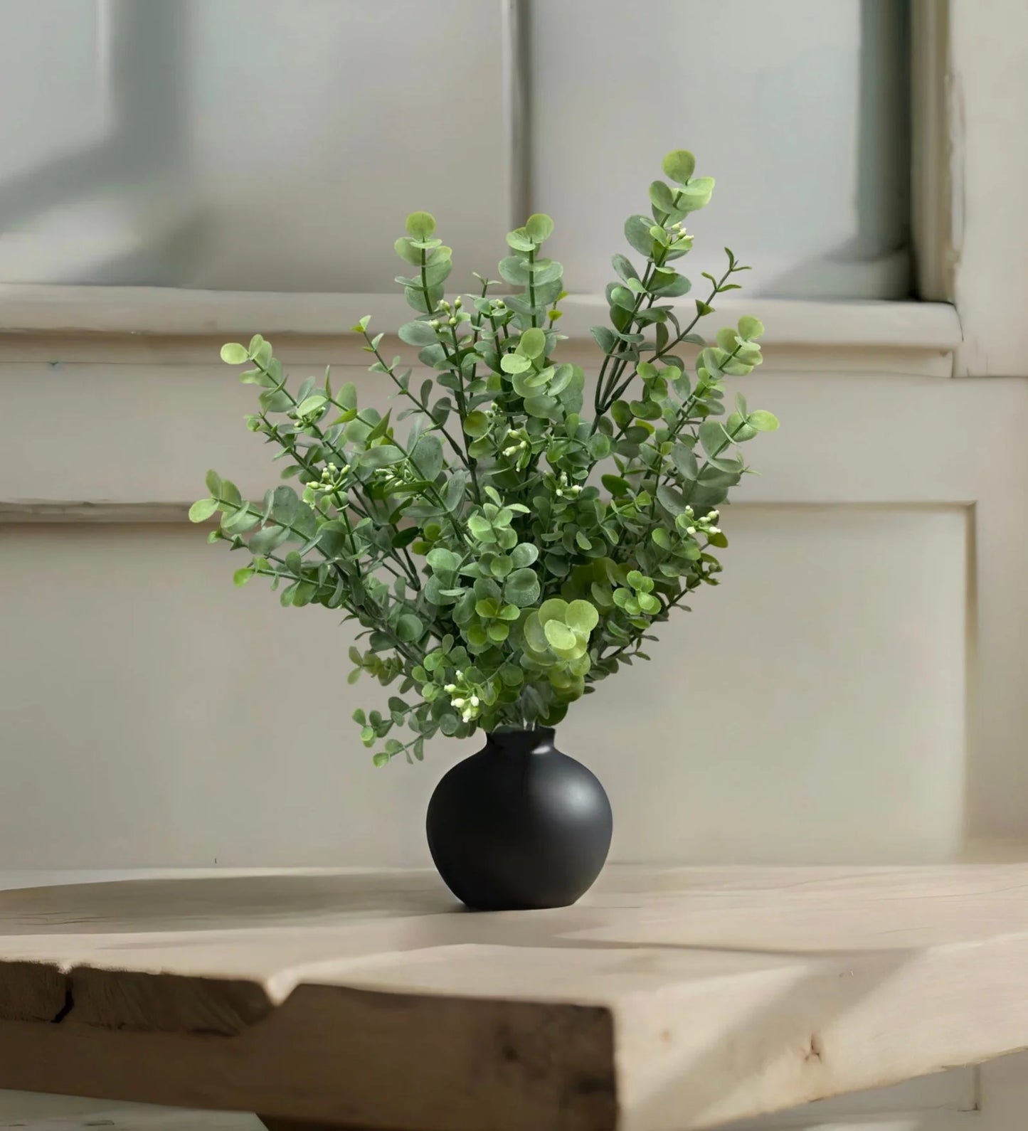 Bouquet d'eucalyptus avec bourgeons