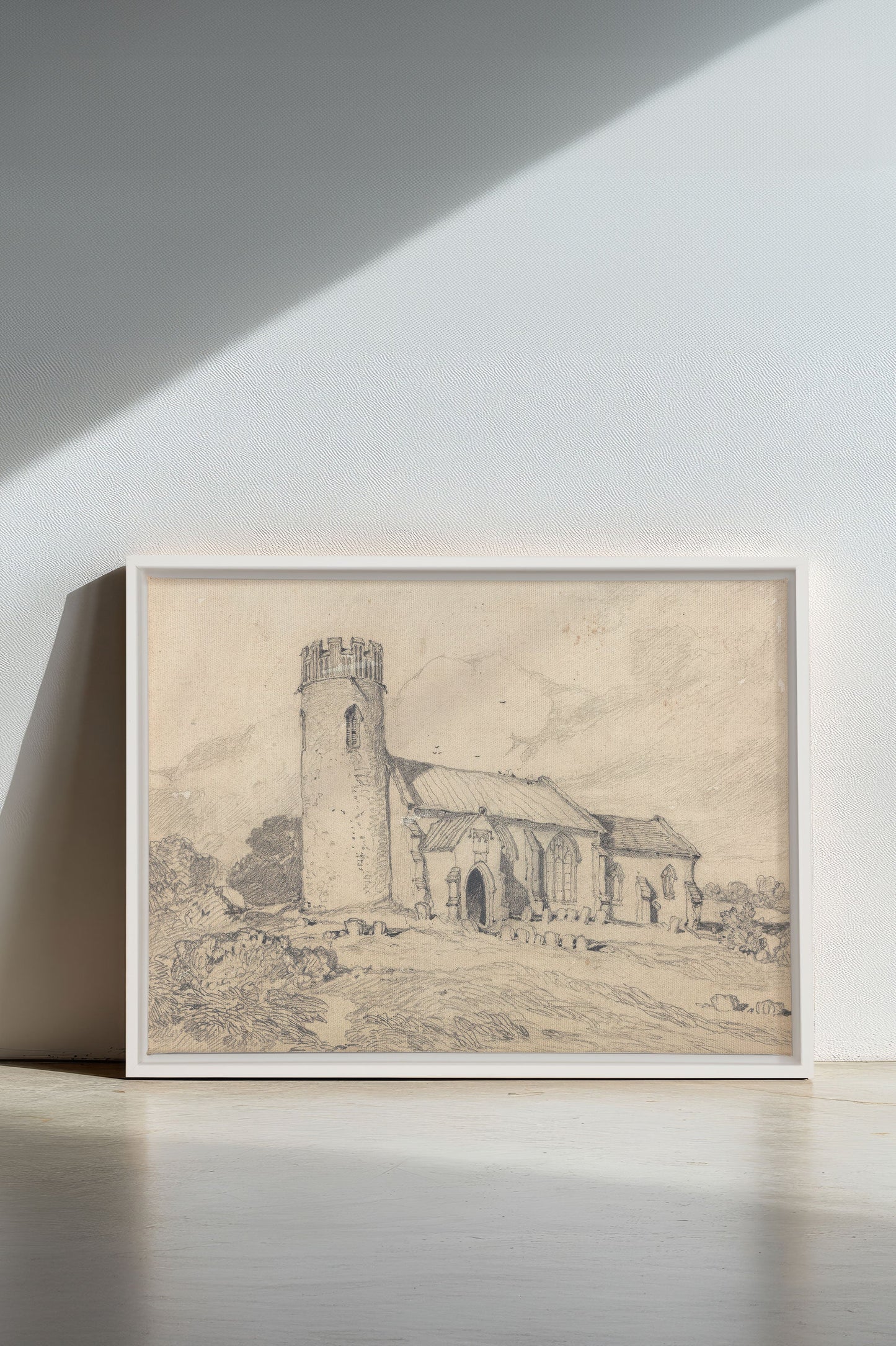 TOUR SOLITAIRE, Oeuvre sur toile étirée