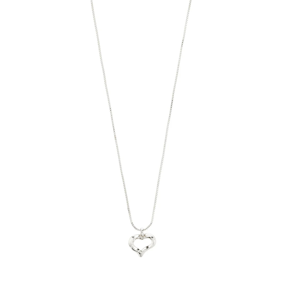IRIS Heart Pendant Necklace