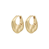 SENSE Boucles d'oreilles anneaux aplatis