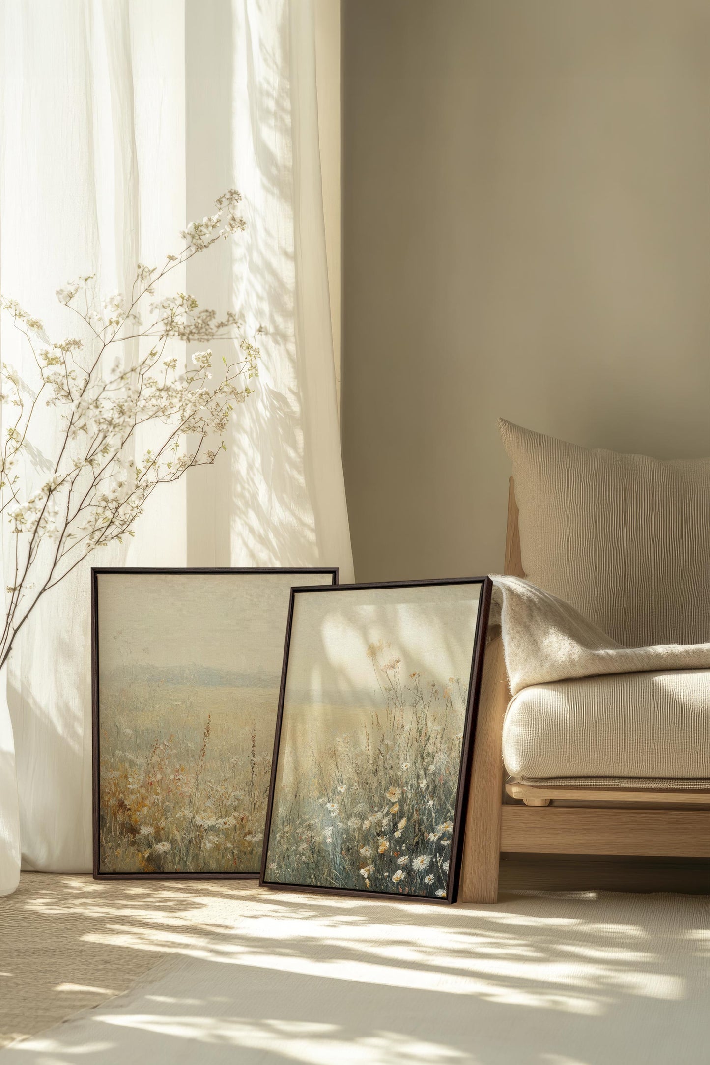 FIELD OF GRACE (2 Oeuvres sur toile étirée)