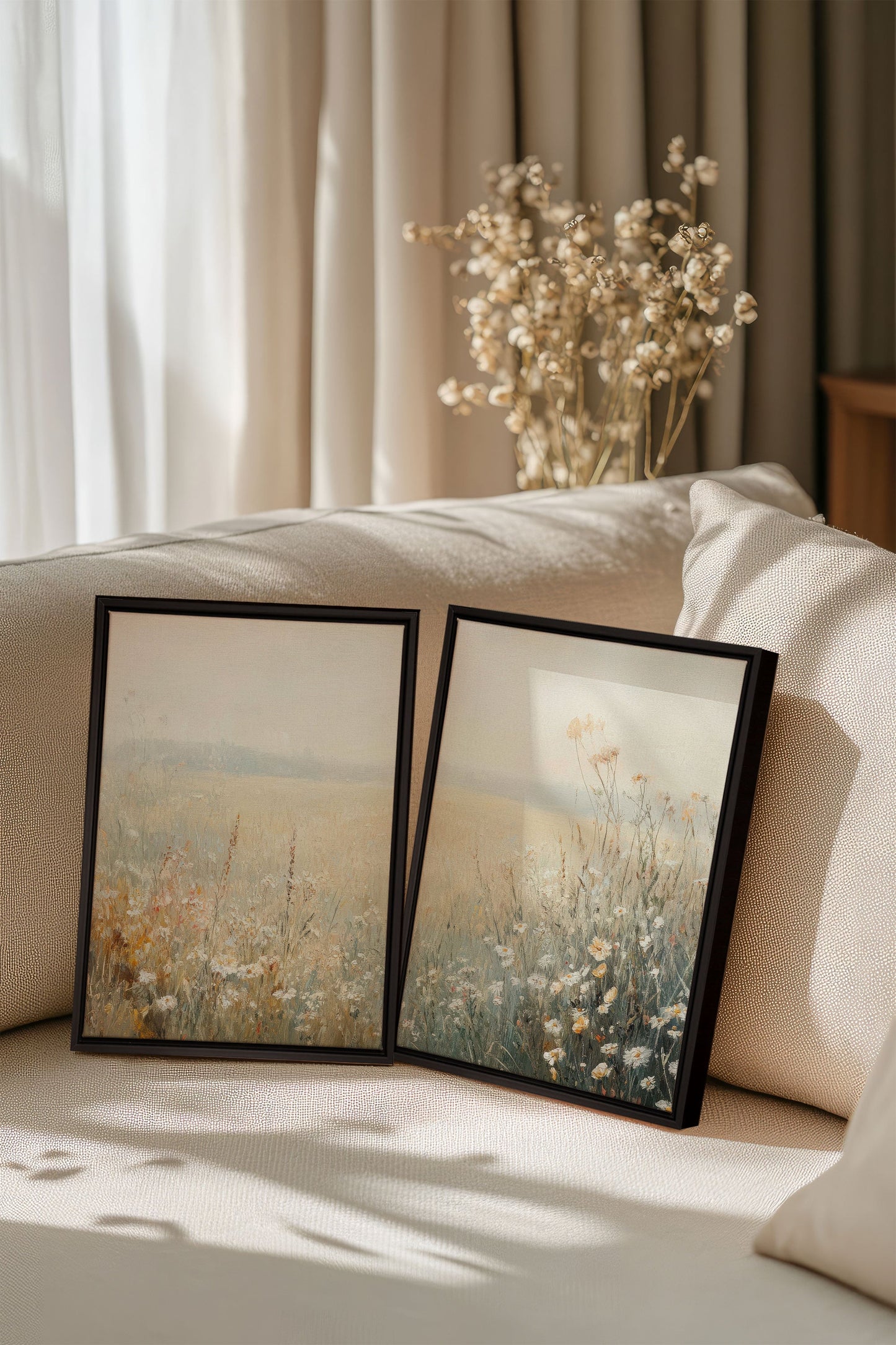 FIELD OF GRACE (2 Oeuvres sur toile étirée)