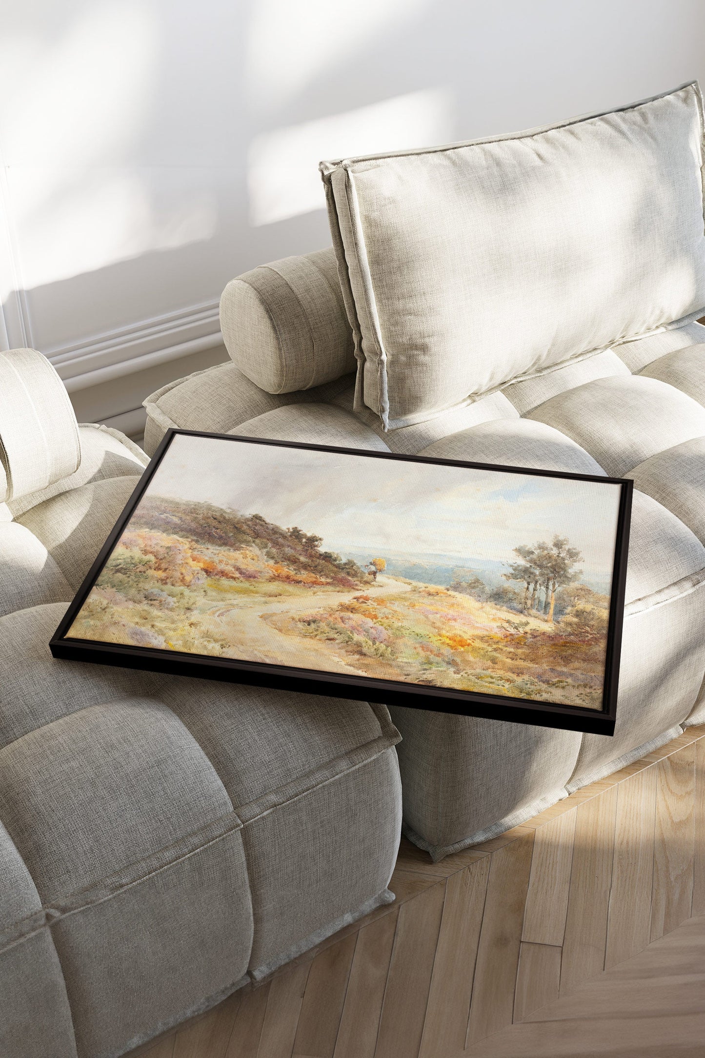 SEASON'S TRAIL, Oeuvre sur toile étirée