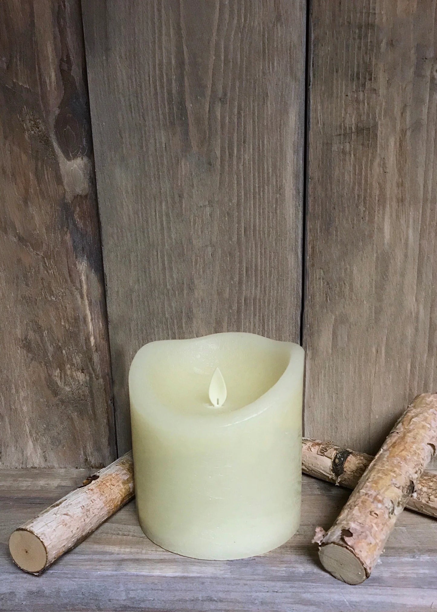 Chandelle à DEL 4”X4” - Ivoire