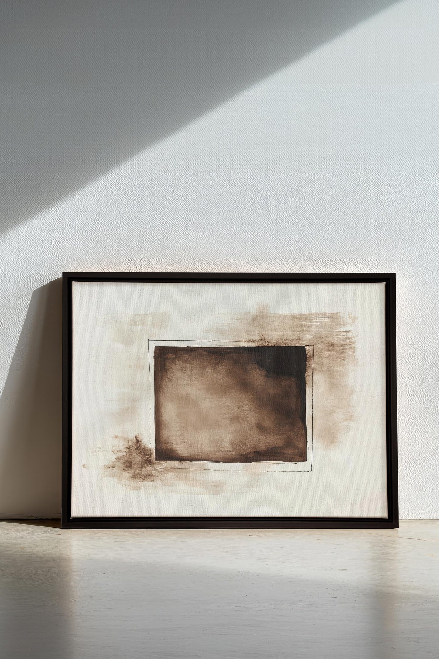 WINDOW TO THE PAST, Oeuvre sur toile étirée