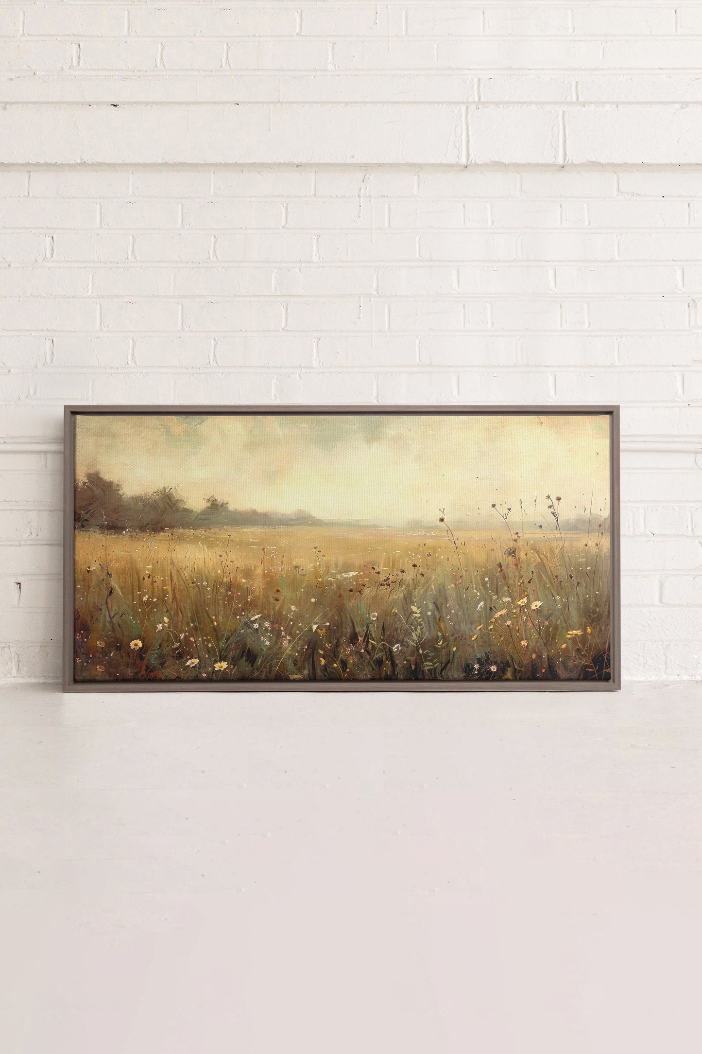 Greenscape, Oeuvre sur toile étirée