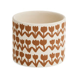 Cache-pot - Tulipes Terracotta
