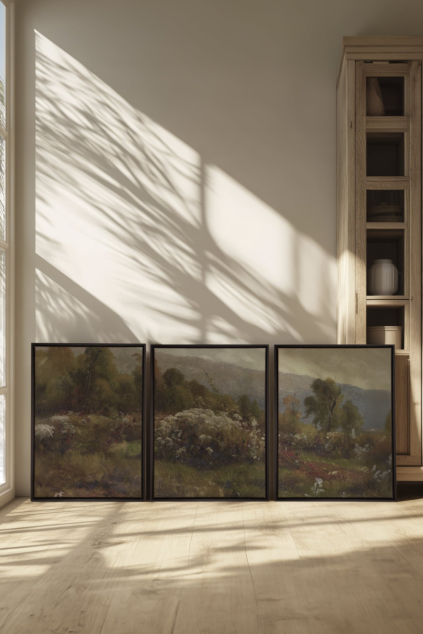 TRIO DOUCEURS CHAMPÊTRES (3 Oeuvres sur toile étirée)