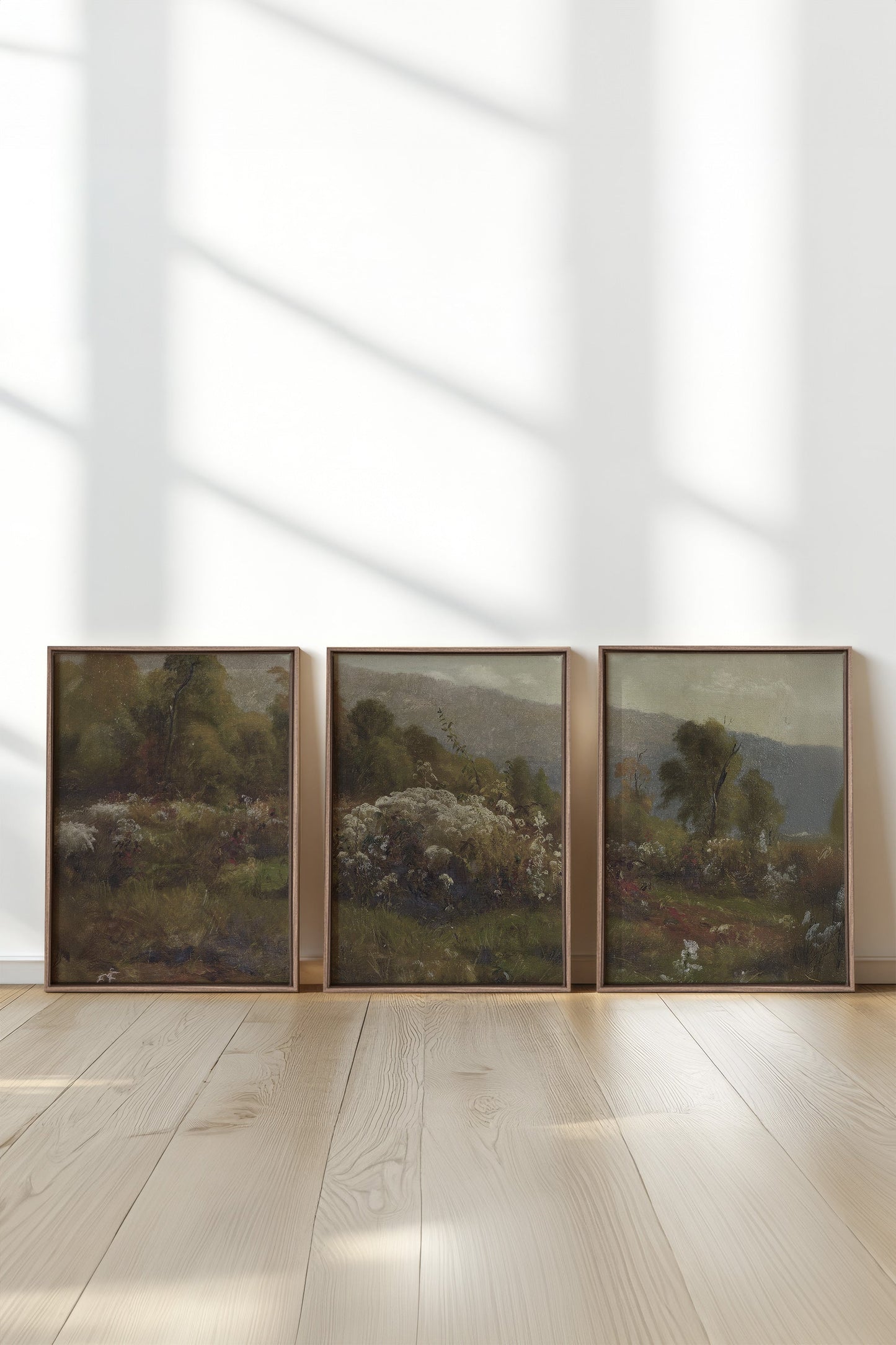 TRIO DOUCEURS CHAMPÊTRES (3 Oeuvres sur toile étirée)