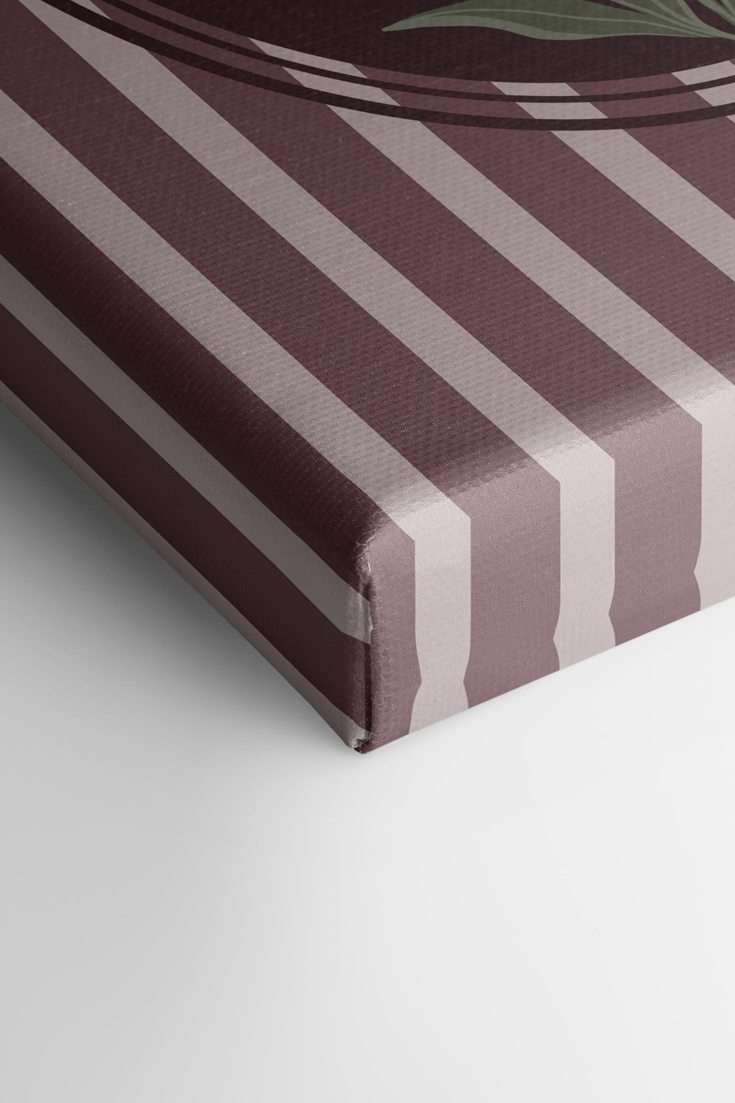 LAVENDER STRIPES, Oeuvre sur toile étirée