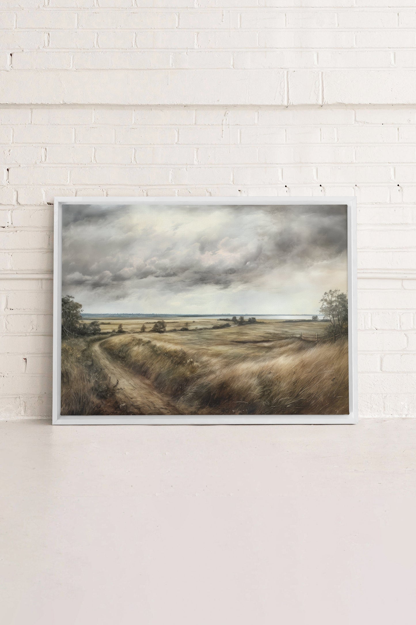 MOODY BREEZES, Oeuvre sur toile étiré