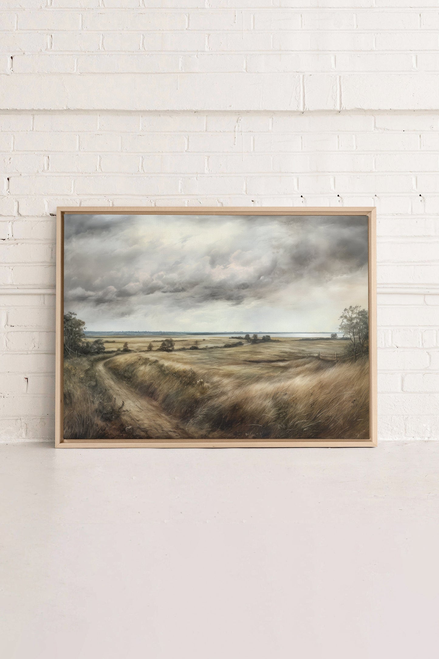 MOODY BREEZES, Oeuvre sur toile étiré