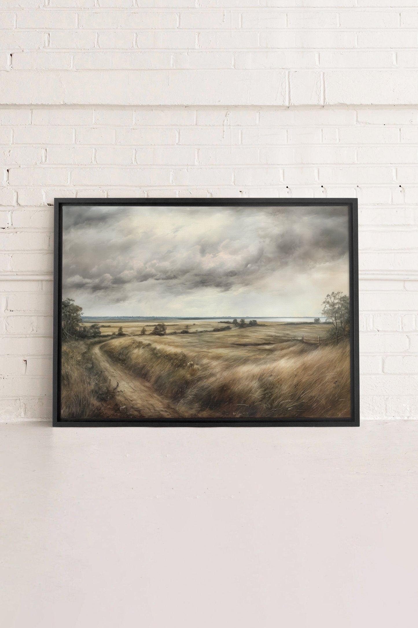 MOODY BREEZES, Oeuvre sur toile étiré