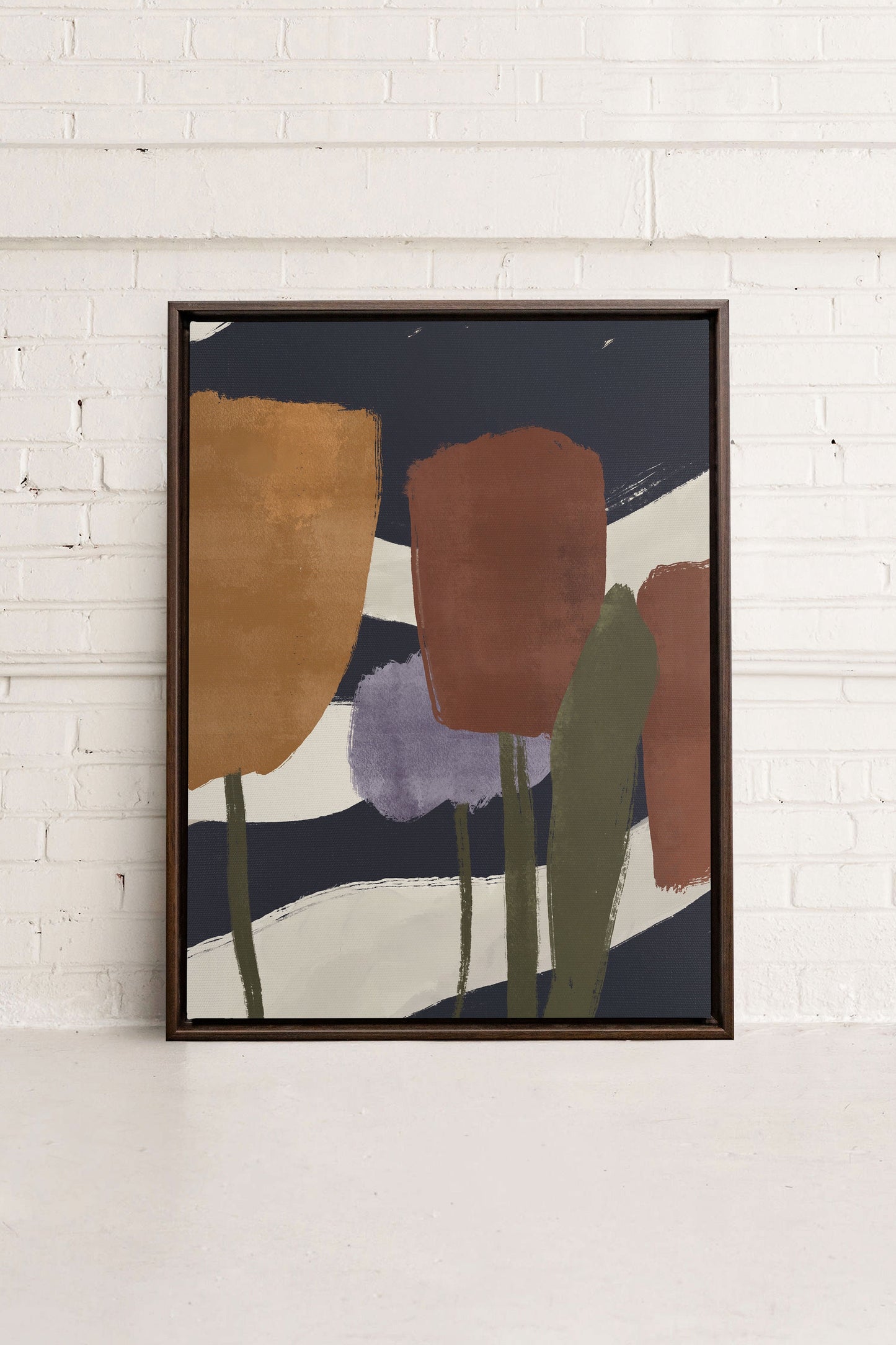 FLORAISONS, Oeuvre sur toile étirée