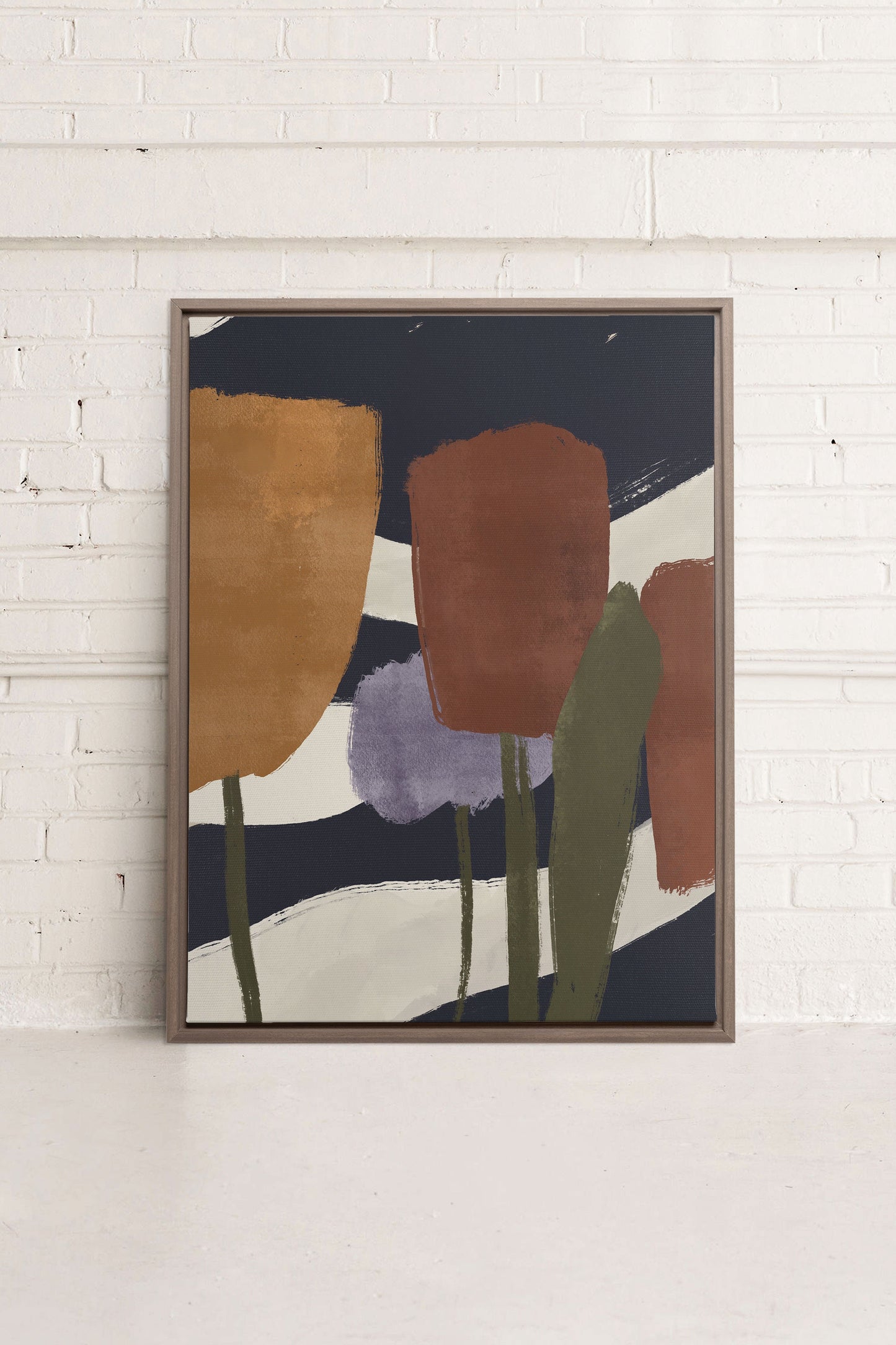 FLORAISONS, Oeuvre sur toile étirée