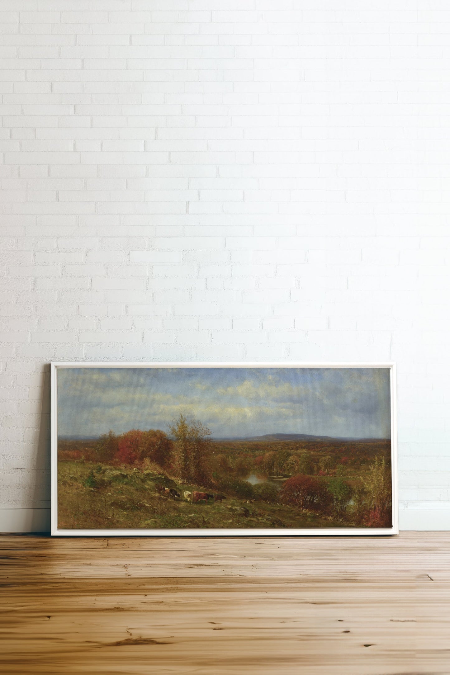 COUNTRYSIDE GLOW, Oeuvre sur toile étirée