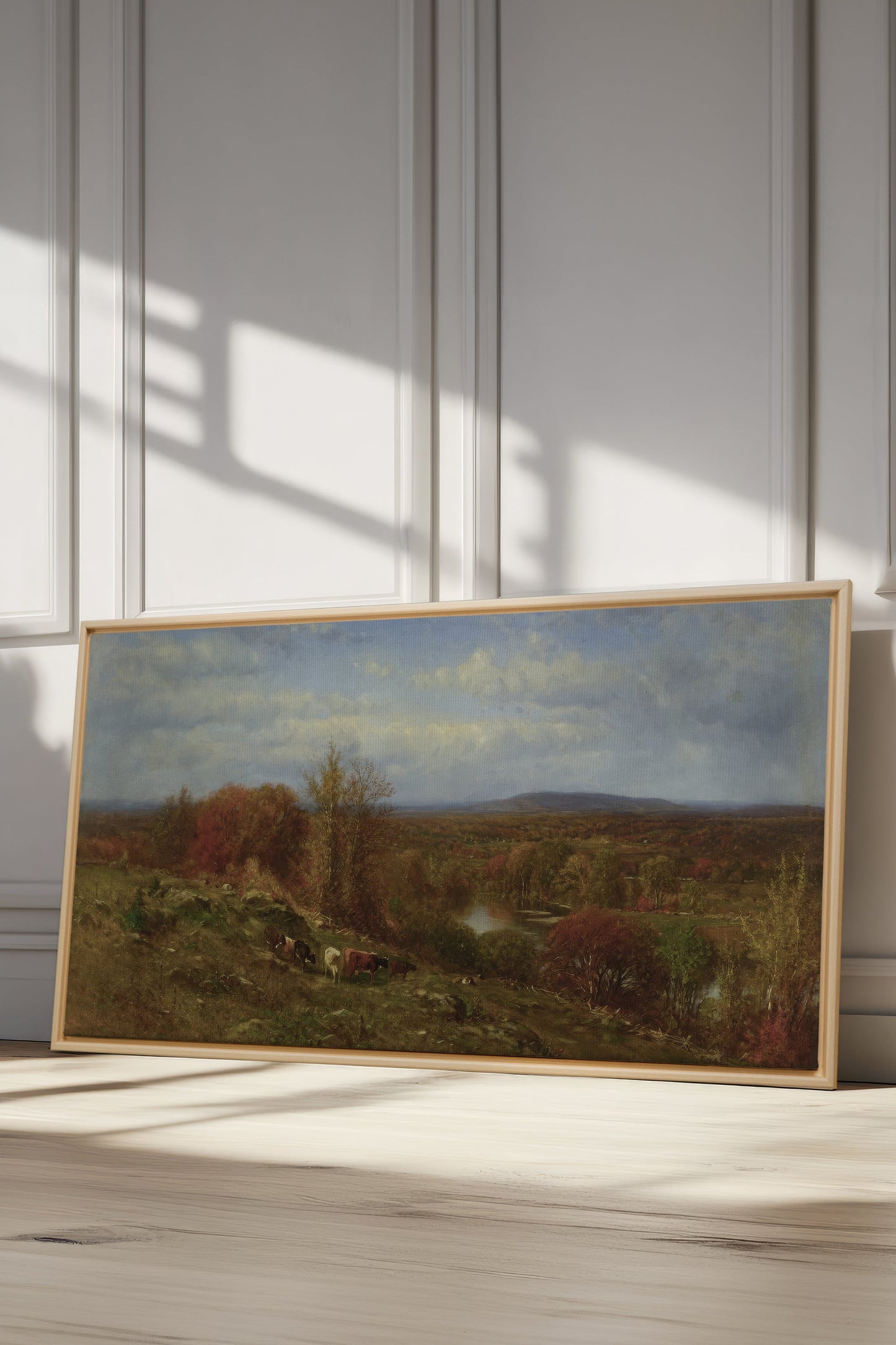 COUNTRYSIDE GLOW, Oeuvre sur toile étirée