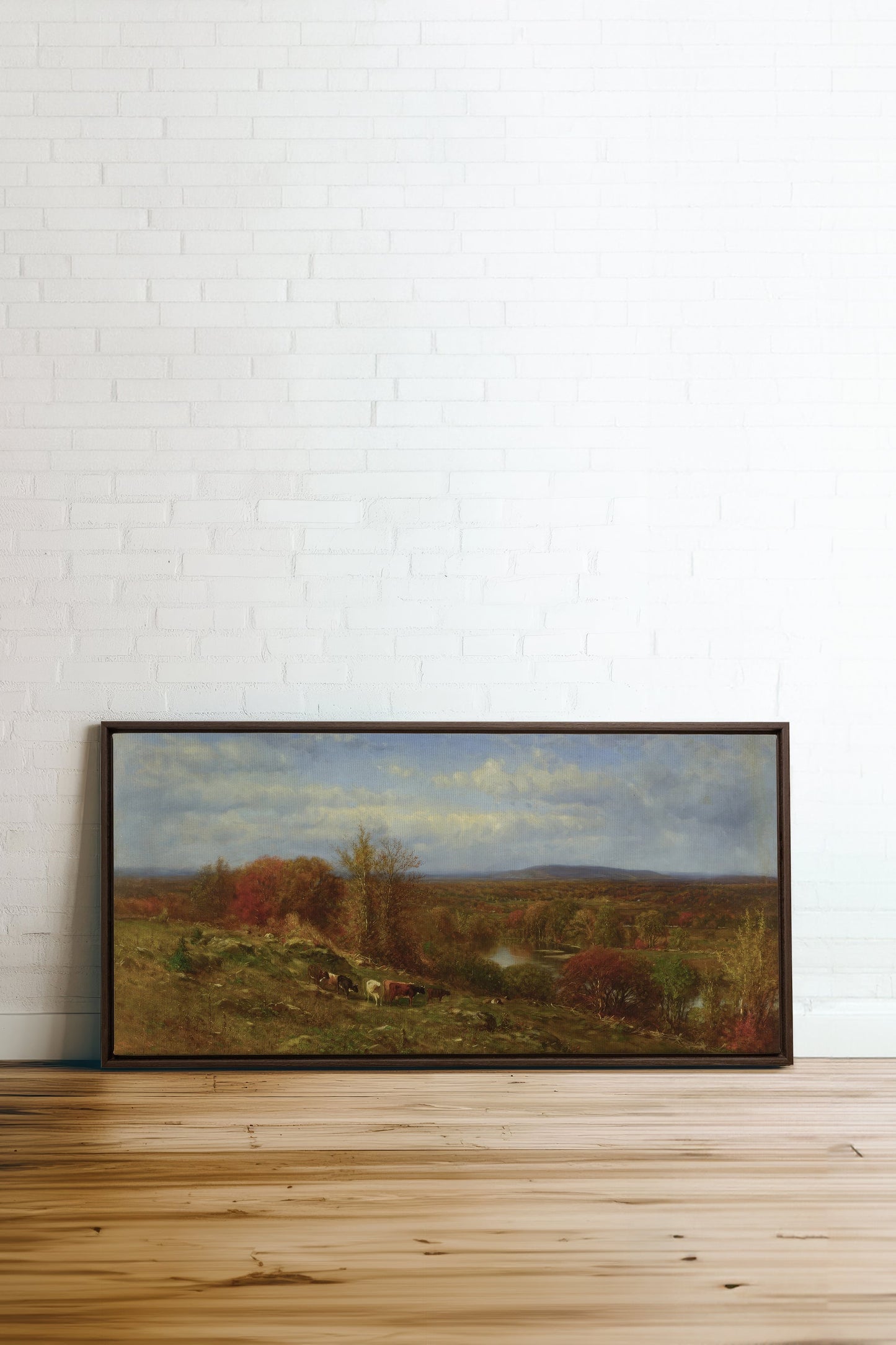 COUNTRYSIDE GLOW, Oeuvre sur toile étirée