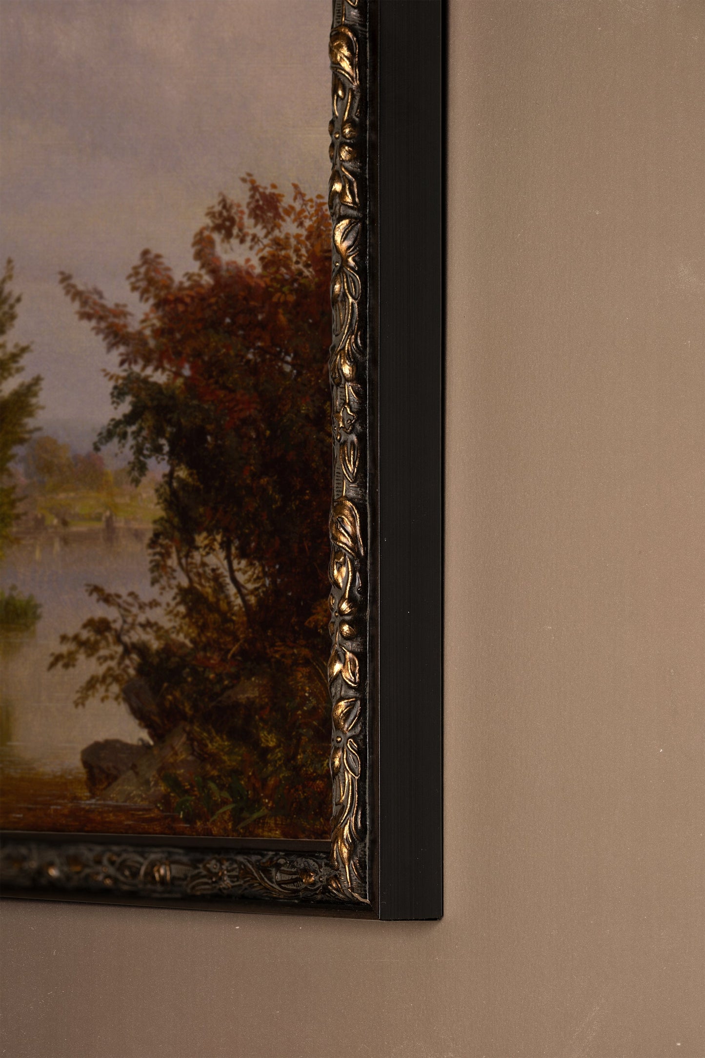 REFLETS D'AUTOMNE, CADRE VINTAGE BRONZE