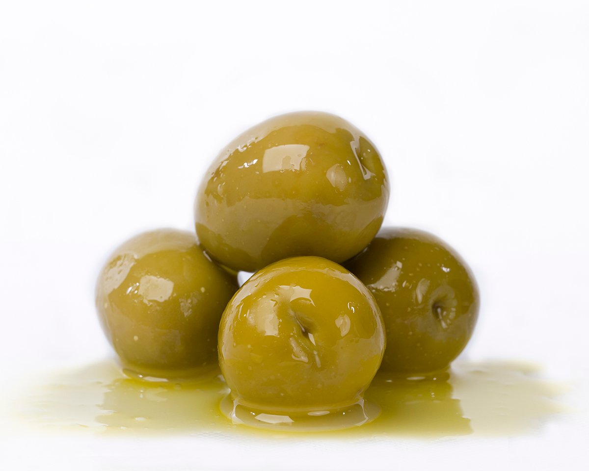 Arbrquina olives in brine